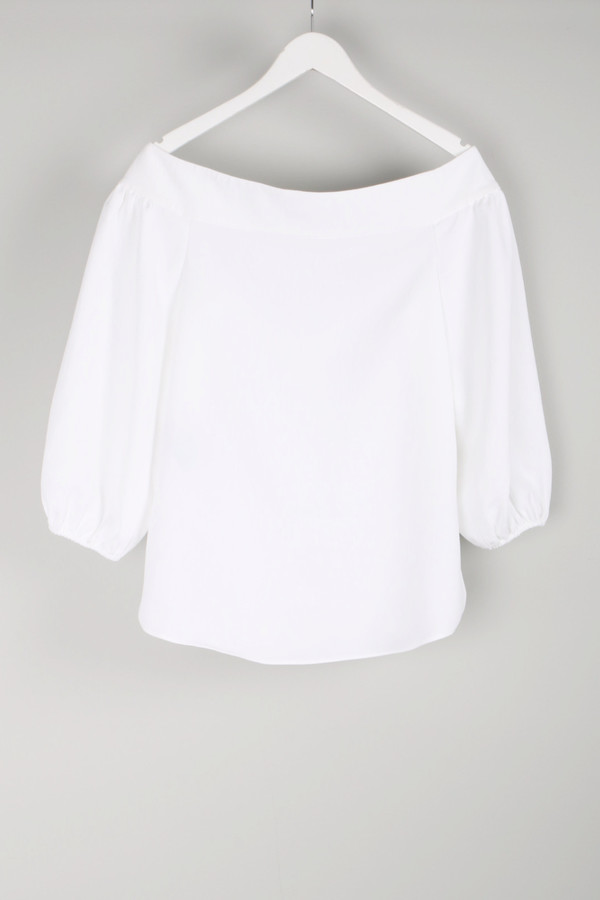 Tibi Off Shoulder Top Tibi Off Shoulder Top