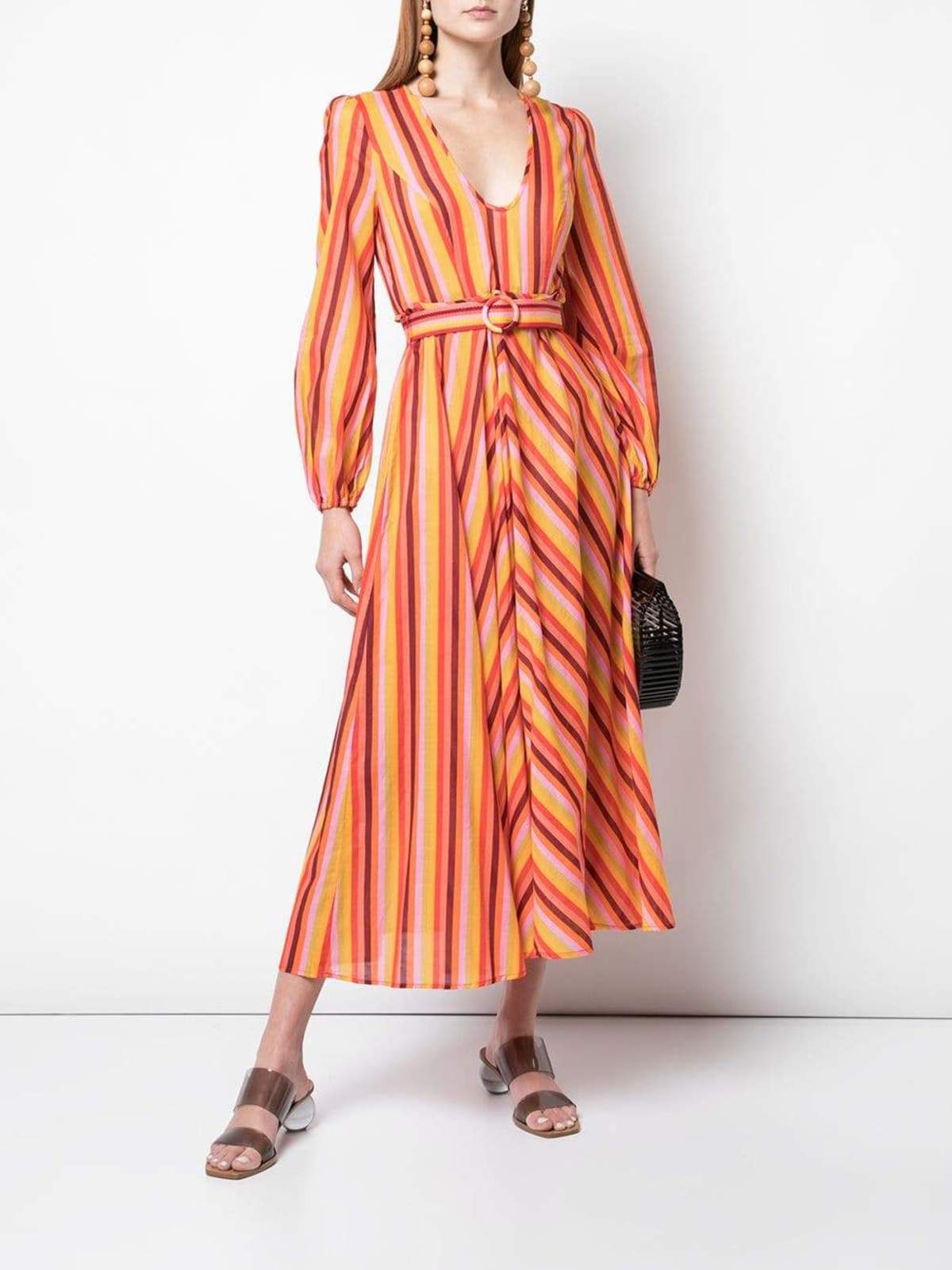 Zimmermann Goldie Plunge Dress 