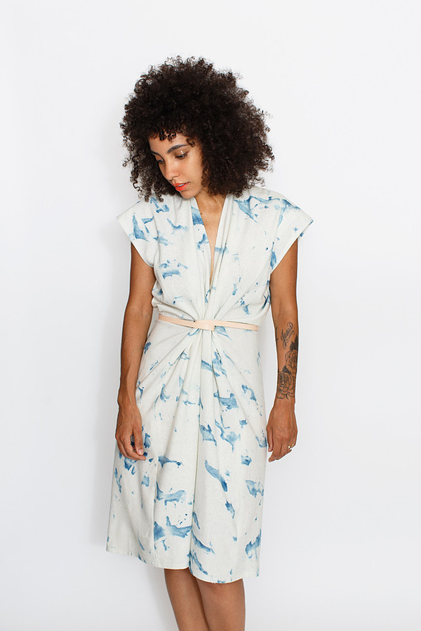 Miranda Bennett Arashi Tempest Dress | Silk Noil Miranda Bennett Arashi Tempest Dress | Silk Noil