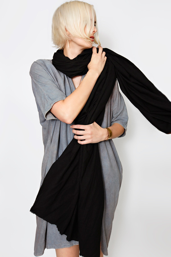 Miranda Bennett Black Raw Silk Textile Miranda Bennett Black Raw Silk Textile