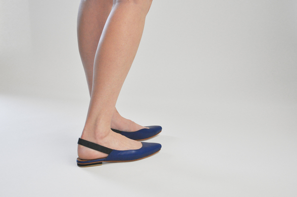 The Palatines Paro Slingback in Blue The Palatines Paro Slingback in Blue