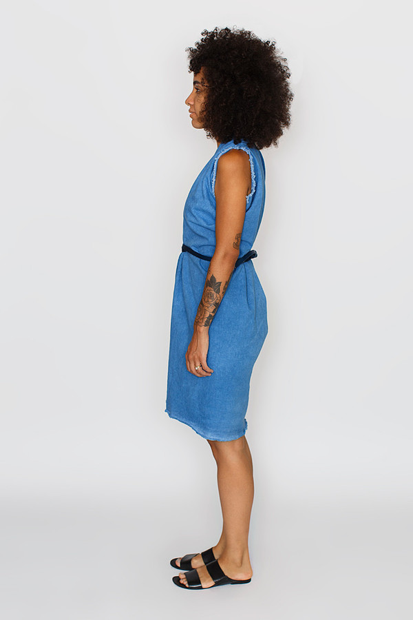 Miranda Bennett Indigo Tribute Dress | Denim Miranda Bennett Indigo Tribute Dress | Denim