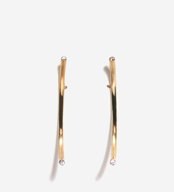 Luz Ortiz Semicircle Earrings Luz Ortiz Semicircle Earrings