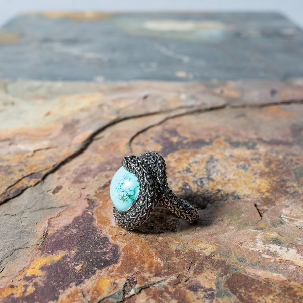 Serpent Turquoise Ring Serpent Turquoise Ring