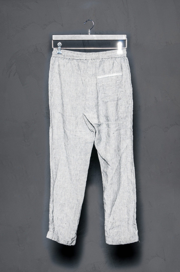 KES Linen Cuffed Pant Striped KES Linen Cuffed Pant Striped
