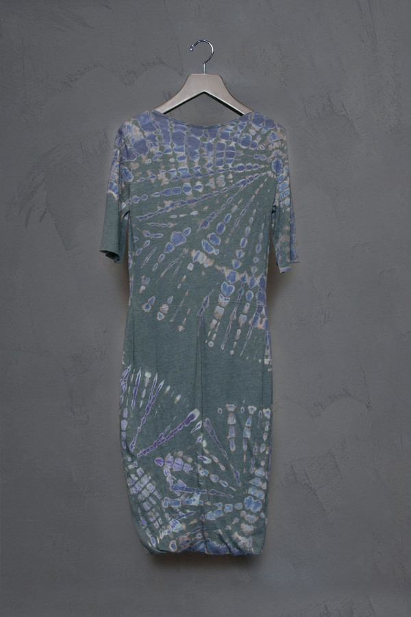 Raquel Allegra Short Sleeve Fitted Dress Raquel Allegra Short Sleeve Fitted Dress