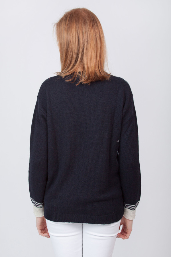 Chinti and Parker Cashmere Cuff Stripe Sweater Chinti and Parker Cashmere Cuff Stripe Sweater