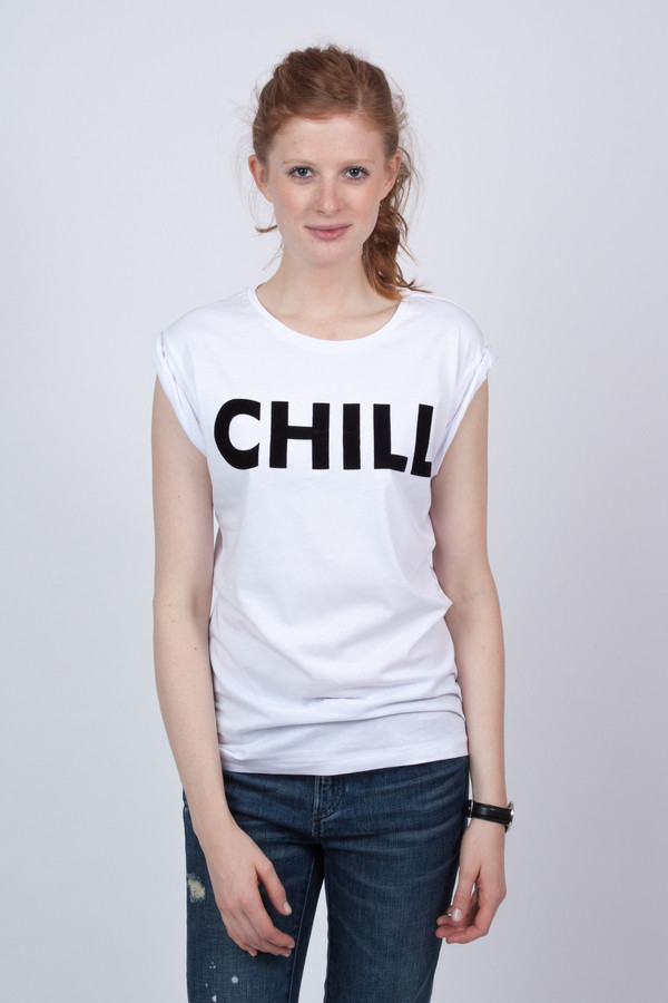 Just Female Chill Muscle Tee Just Female Chill Muscle Tee
