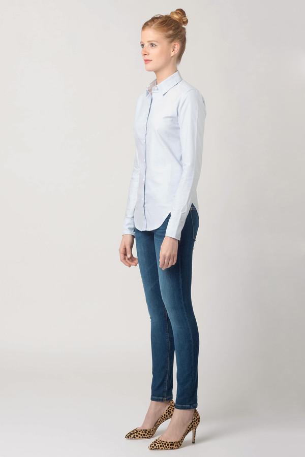 Raleigh Denim Classic Button Down Blue Oxford Raleigh Denim Classic Button Down Blue Oxford