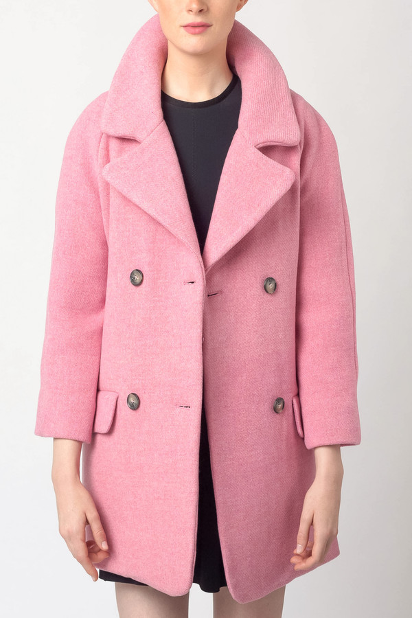 YMC Cocoon Coat Pink YMC Cocoon Coat Pink