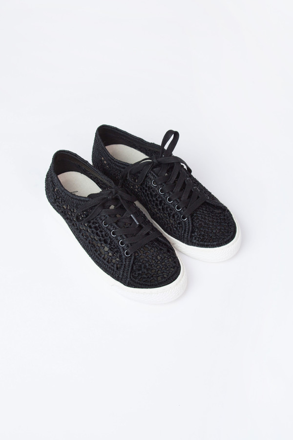 Loeffler Randall Cora Woven Sneaker Loeffler Randall Cora Woven Sneaker