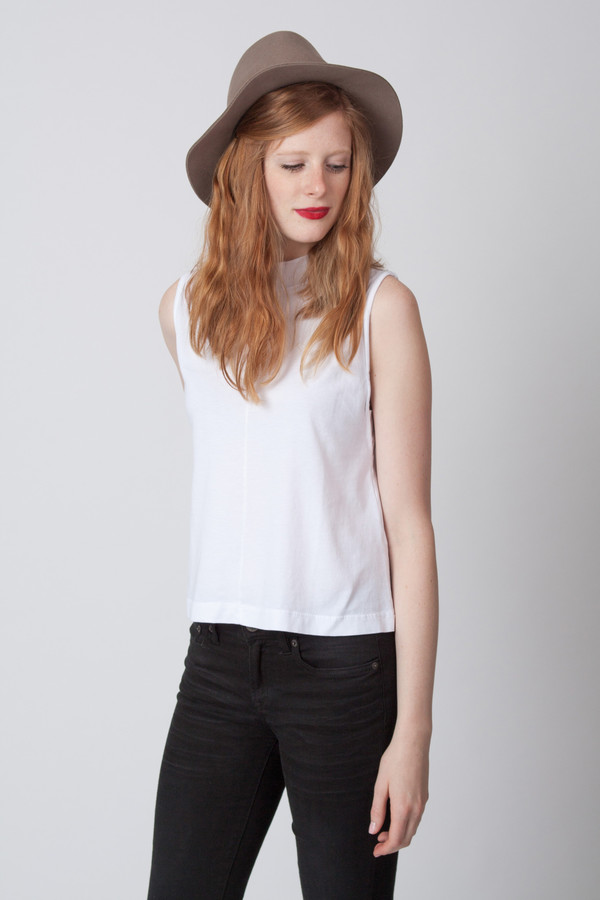 Calder Elliot Tank White Calder Elliot Tank White