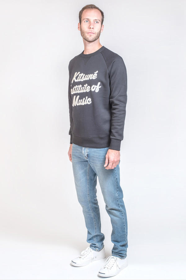 Men's Maison Kitsune K.I.M. Sweatshirt Men's Maison Kitsune K.I.M. Sweatshirt