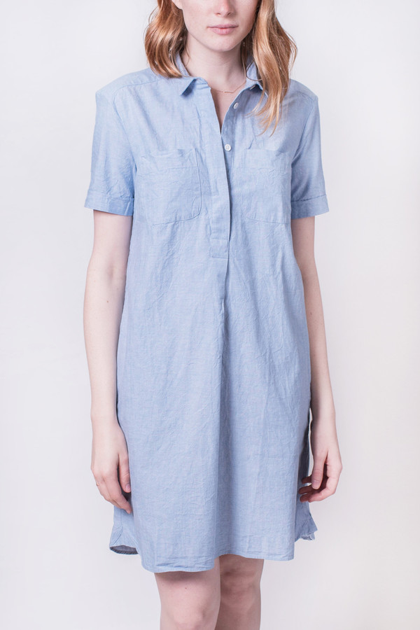 YMC Lightweight Oxford Shirt Dress YMC Lightweight Oxford Shirt Dress