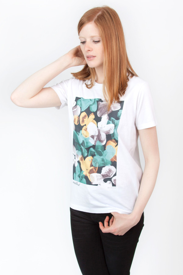 Wood Wood Madison Tshirt White Paint Wood Wood Madison Tshirt White Paint