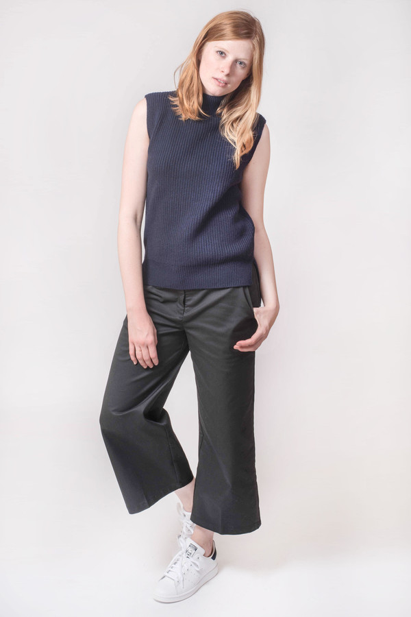 YMC Rib Sleeveless Turtleneck YMC Rib Sleeveless Turtleneck