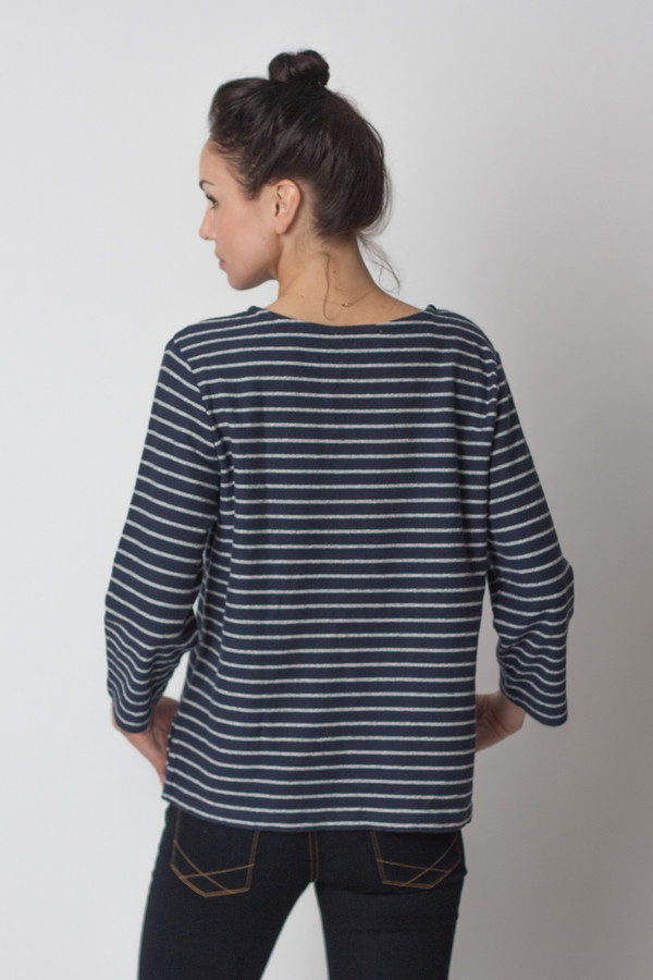 YMC Stripe Pocket Crew YMC Stripe Pocket Crew