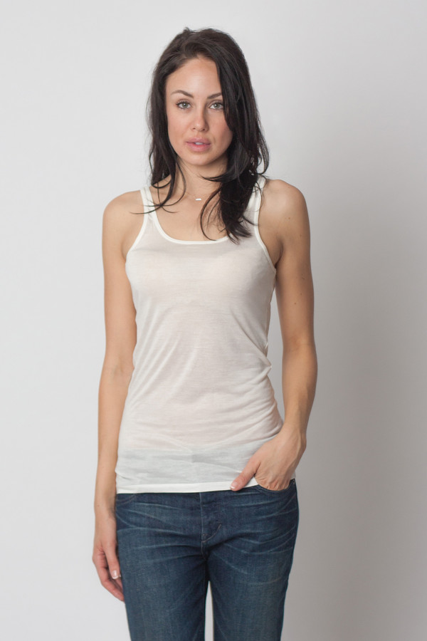 Baserange Tank Top Off White Baserange Tank Top Off White