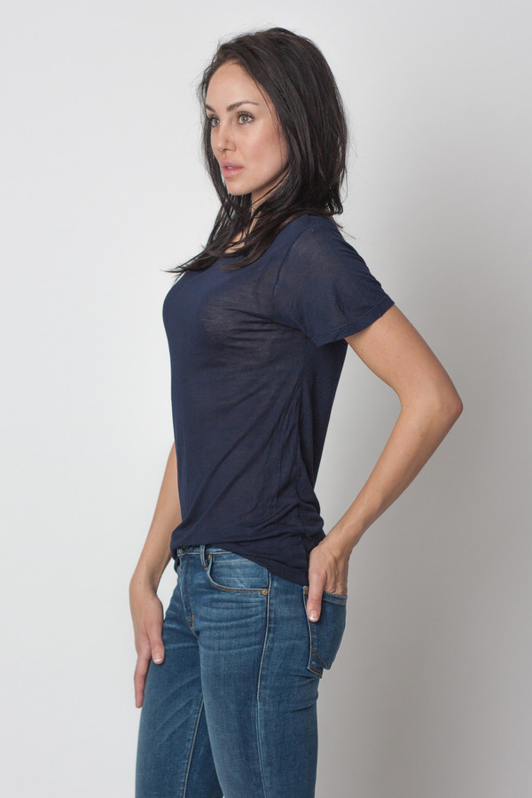 Baserange Tee Shirt Navy Baserange Tee Shirt Navy