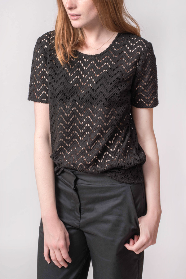 YMC Zig Zag Broderie Top YMC Zig Zag Broderie Top