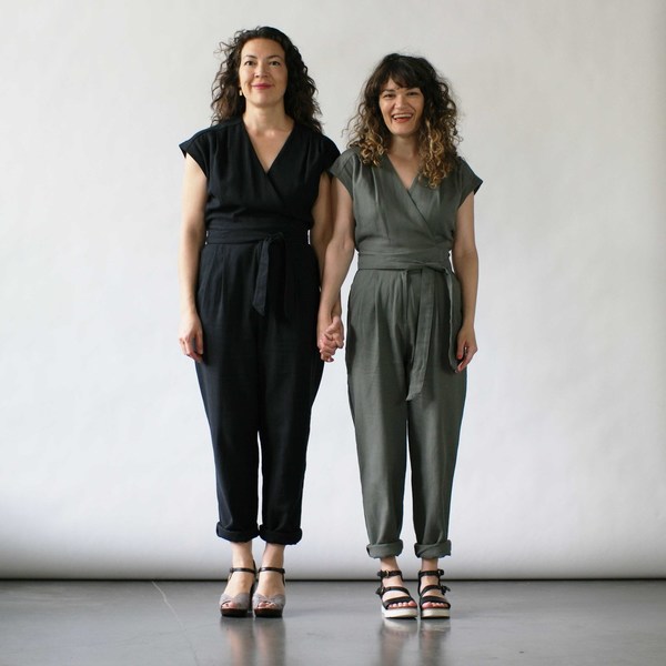 Curator Maren Pantsuit Dusty Green Curator Maren Pantsuit Dusty Green