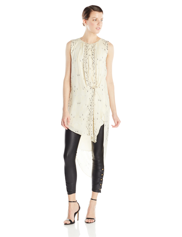 Vincetta Print Drop Waist Tunic Vincetta Print Drop Waist Tunic