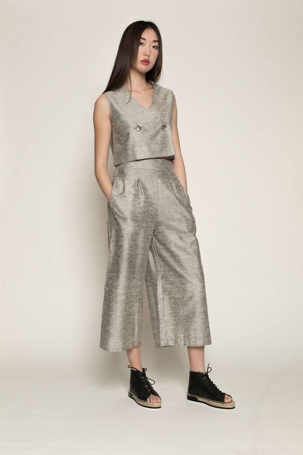 H. Fredriksson Culottes in Space Dye/Silk H. Fredriksson Culottes in Space Dye/Silk