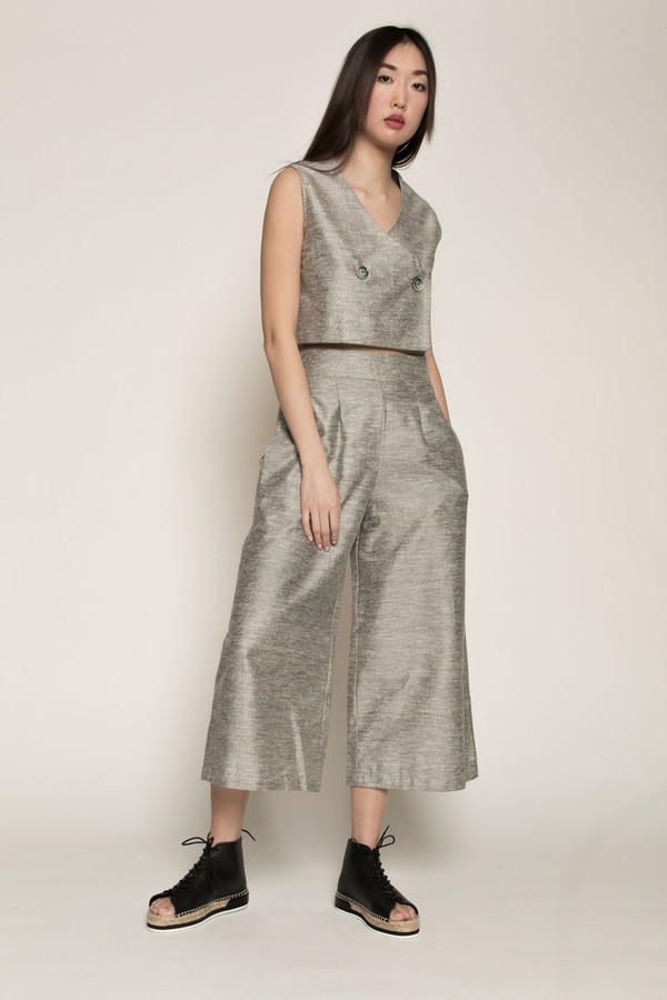 H. Fredriksson Culottes in Space Dye/Silk H. Fredriksson Culottes in Space Dye/Silk