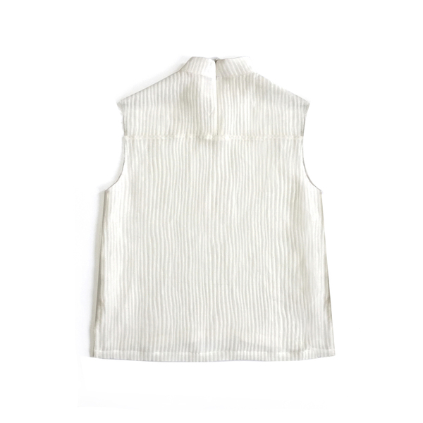 Nikki Chasin Ari Silk Linen Mock Neck Nikki Chasin Ari Silk Linen Mock Neck