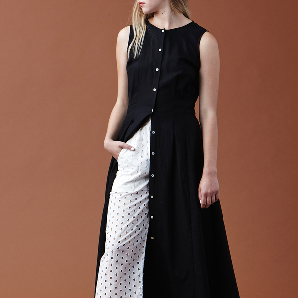 Nikki Chasin Inga Buttonfront Dress - Ash Nikki Chasin Inga Buttonfront Dress - Ash