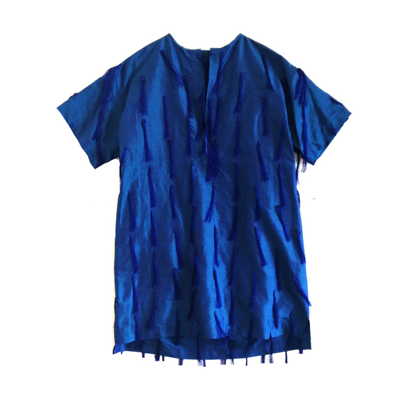 Nikki Chasin Tate Tassel Dress - Royal Nikki Chasin Tate Tassel Dress - Royal