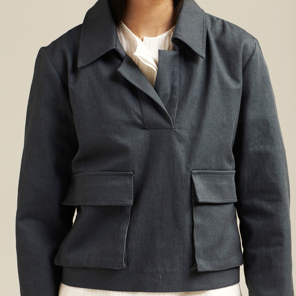Nikki Chasin Nox Denim Pullover Nikki Chasin Nox Denim Pullover