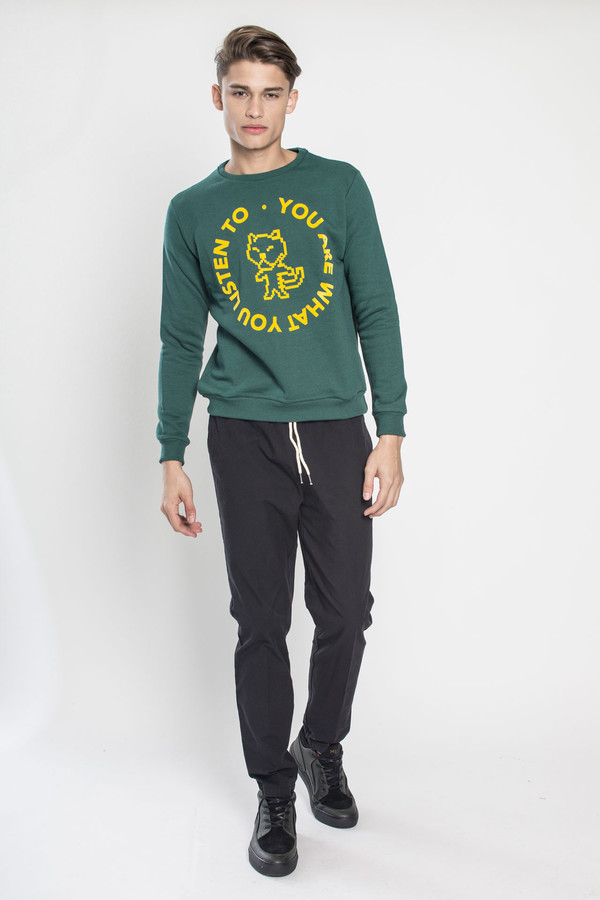 Men's Tigersushi Furs London in Green/Yellow Men's Tigersushi Furs London in Green/Yellow