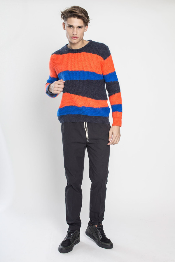 Unisex Tigersushi Furs Rabah in Orange/Black/Navy Unisex Tigersushi Furs Rabah in Orange/Black/Navy