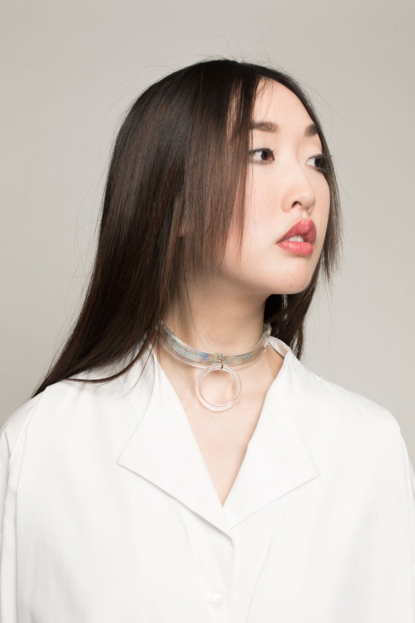 I STILL LOVE YOU NYC Slave 2 Fashion Choker in Clear Halo I STILL LOVE YOU NYC Slave 2 Fashion Choker in Clear Halo