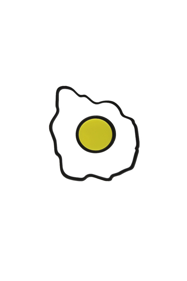 I STILL LOVE YOU NYC Sunny Side Egg Brooch I STILL LOVE YOU NYC Sunny Side Egg Brooch
