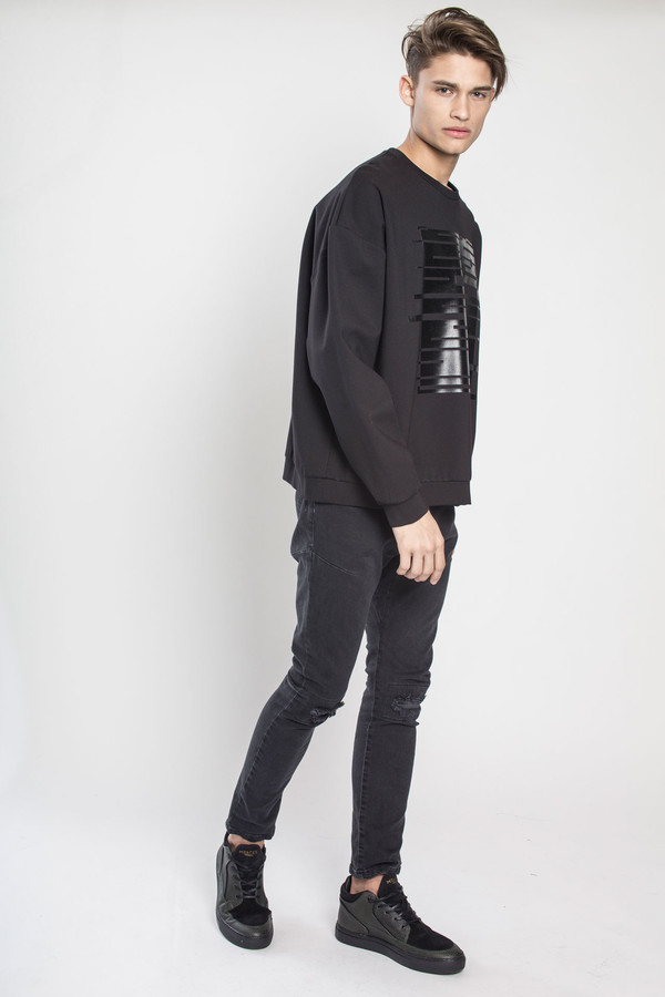 Men's TOURNE DE TRANSMISSION TDT Skinny Jean - Killer in Black Men's TOURNE DE TRANSMISSION TDT Skinny Jean - Killer in Black