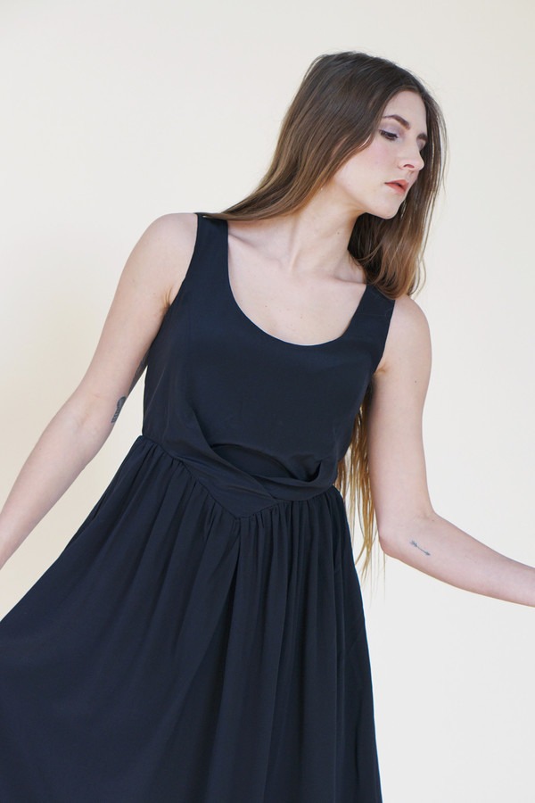 Samantha Pleet Degas Dress - Black Samantha Pleet Degas Dress - Black