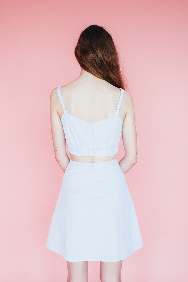 Samantha Pleet Isle tank - ivory Samantha Pleet Isle tank - ivory