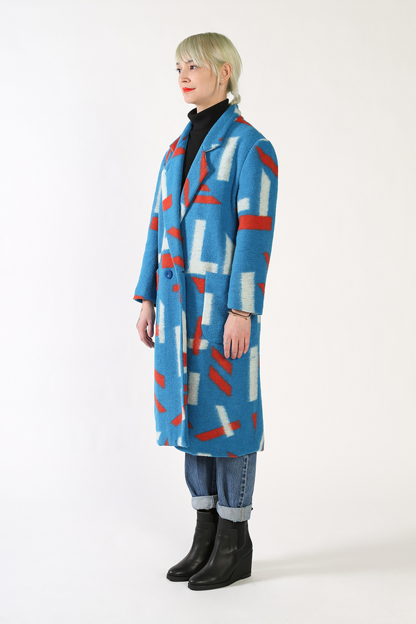 Kurt Lyle VERONICA Double Breasted Coat - OSAKA Kurt Lyle VERONICA Double Breasted Coat - OSAKA