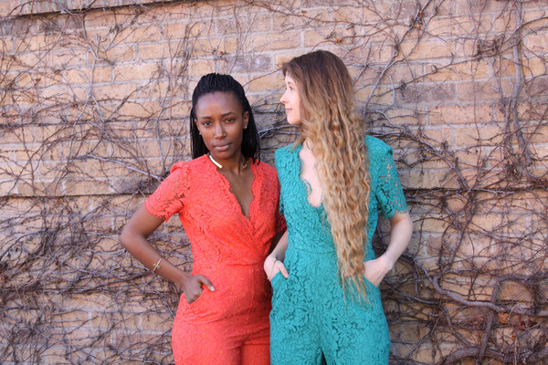 Darling Roisin Lace Jumpsuit Sunset Darling Roisin Lace Jumpsuit Sunset