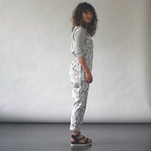 Nooworks Overalls in Bridge Print Nooworks Overalls in Bridge Print