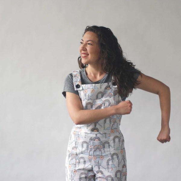 Nooworks Overalls in Bridge Print Nooworks Overalls in Bridge Print
