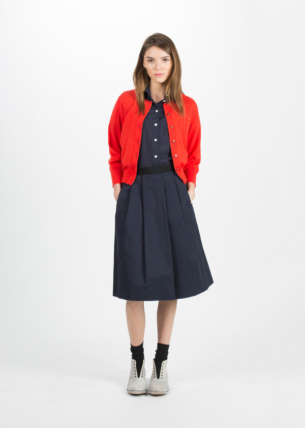 Margaret Howell Front Pleat Skirt Margaret Howell Front Pleat Skirt