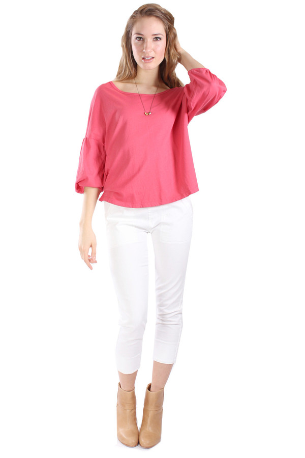 Prairie Underground Lantern Tee in Coral Prairie Underground Lantern Tee in Coral