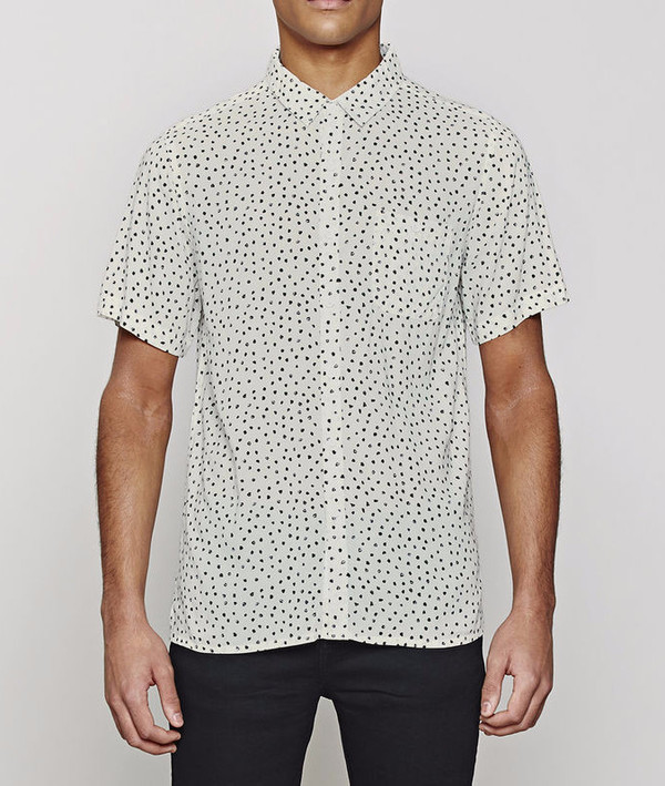 Men's Native Youth Paintbrush Dot Shirt Men's Native Youth Paintbrush Dot Shirt