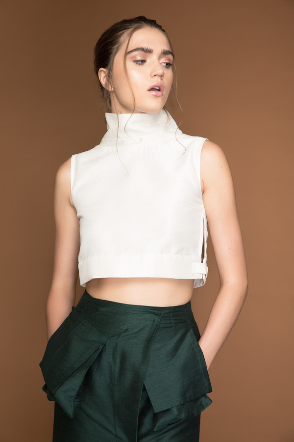 Ajaie Alaie Dopian Cropped Top Ajaie Alaie Dopian Cropped Top