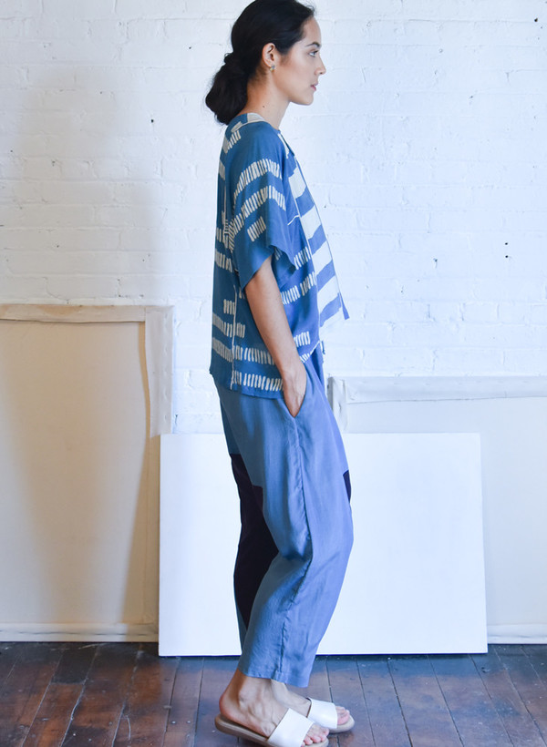 Seek Collective Jynne Top, sky print mix Seek Collective Jynne Top, sky print mix