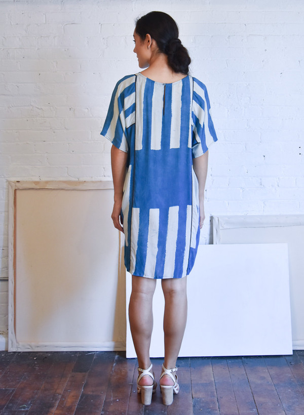 Seek Collective Rad Dress, sky griffa print Seek Collective Rad Dress, sky griffa print