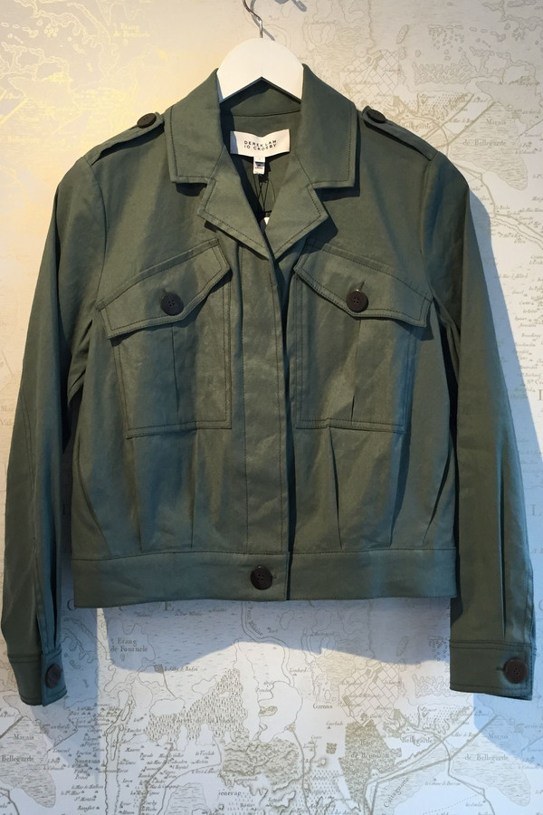 Derek Lam 10 Crosby Cotton/Linen utility jacket Derek Lam 10 Crosby Cotton/Linen utility jacket